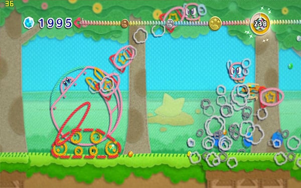 Kirbys-EpicYarn-Gameplay