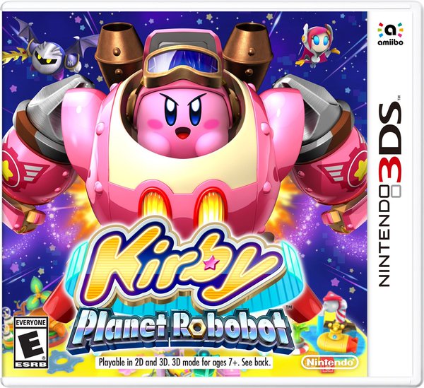 Image result for kirby planet robobot cover art