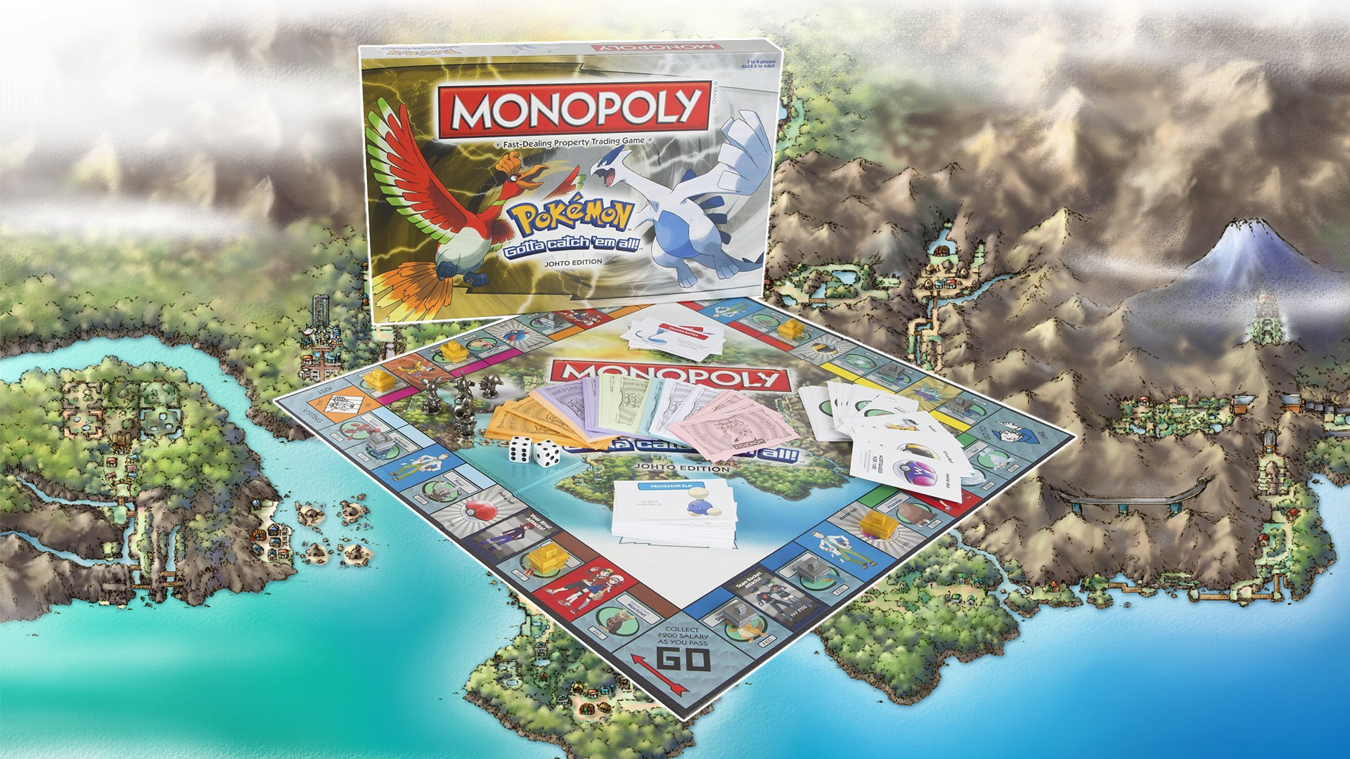 Monopoly Pokémon: Johto Edition releasing soon - Nintendo Wire