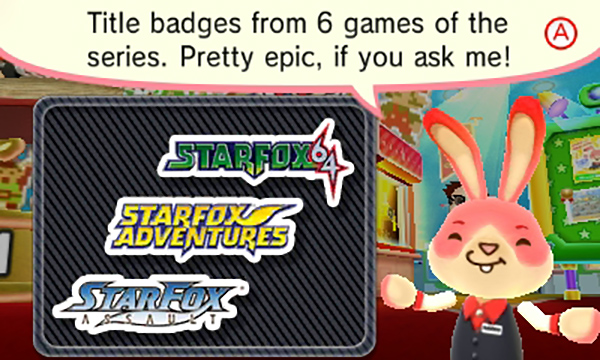 New Star Fox Badges!