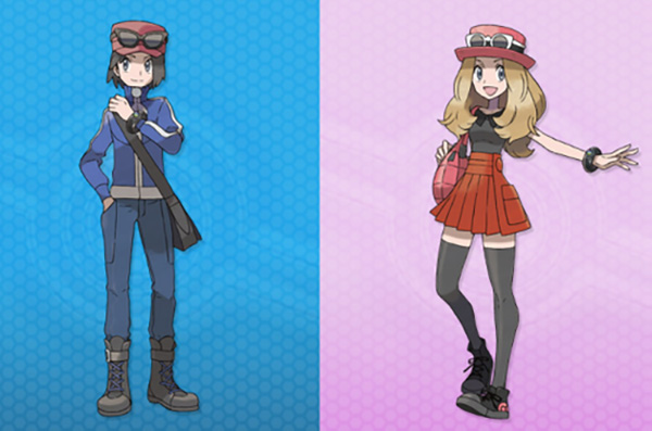 Pokemon-Calem-Serena