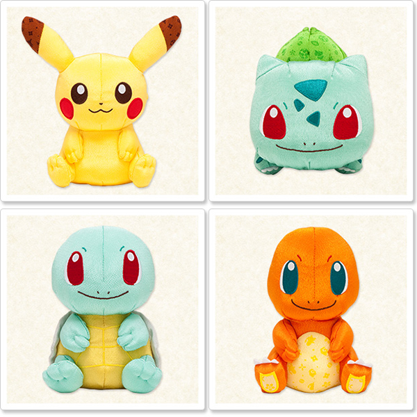 PokemonCenter-PatternPlushes