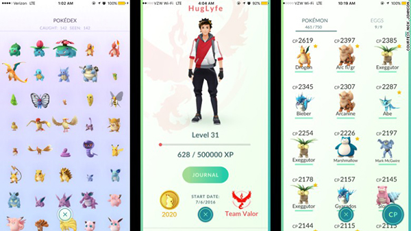 PokemonGO-142Pokemon-Pokedex