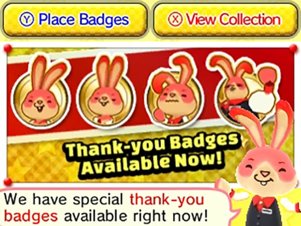 Badge Arcade -Thank You Badges Promotion