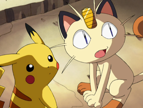 Pokemon-Pikachu-Meowth