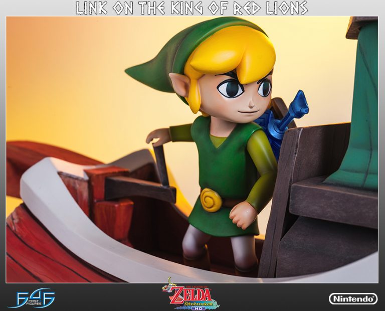 link and the king of red lions figurine