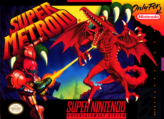 super metroid boxart