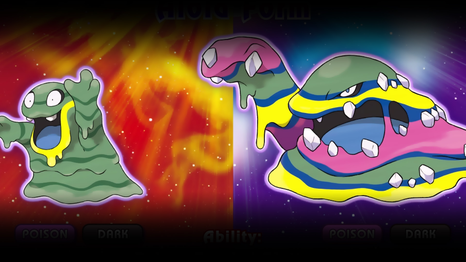 Two new Alolan forms revealed with Grimer and Muk 