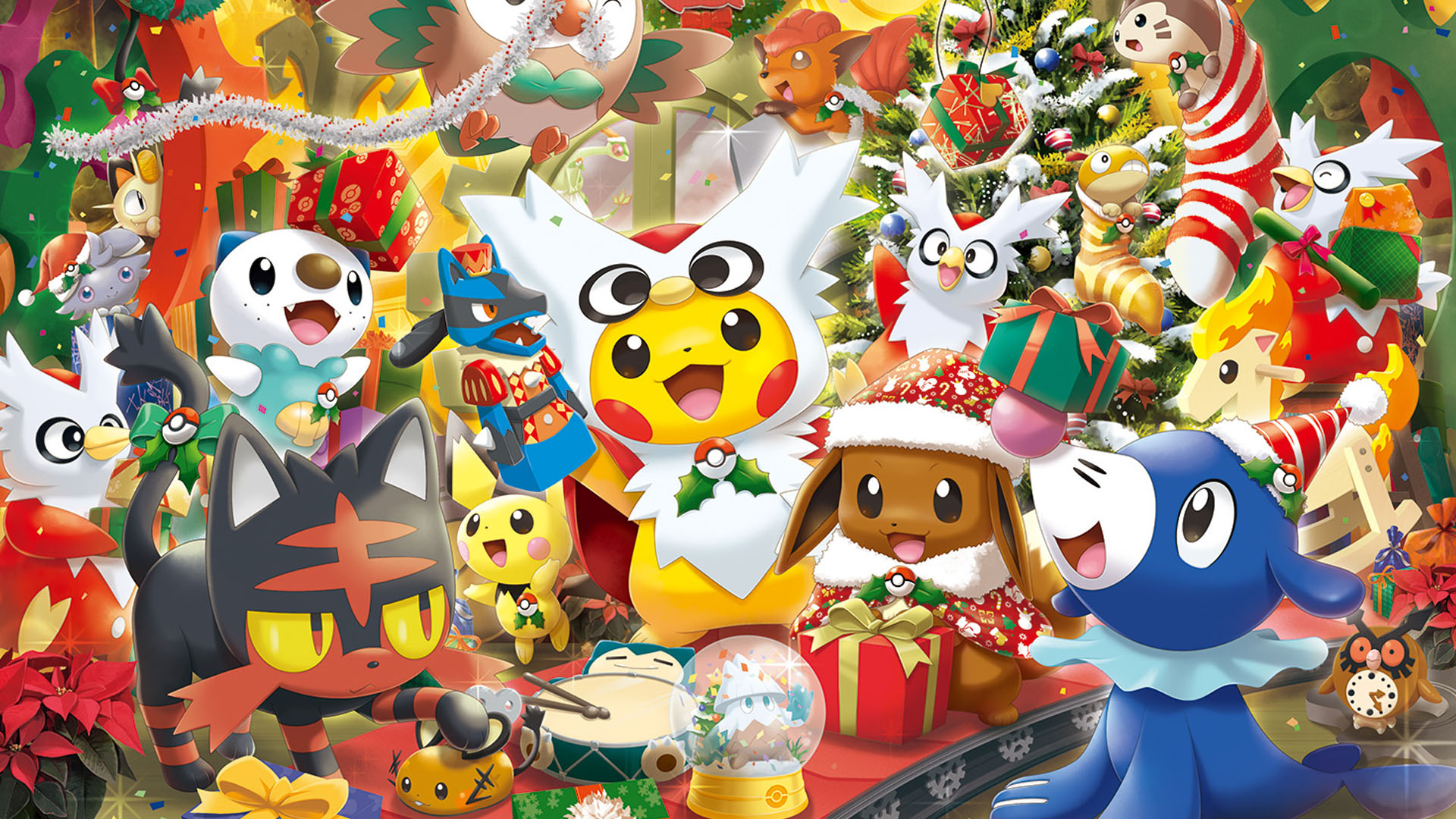 Winter and Christmas merch coming to Pokémon Centers in Japan.