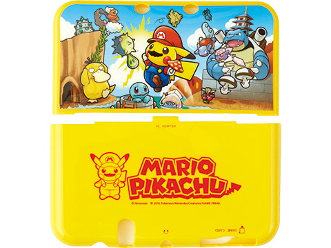 mario pikachu new 3ds cover plates