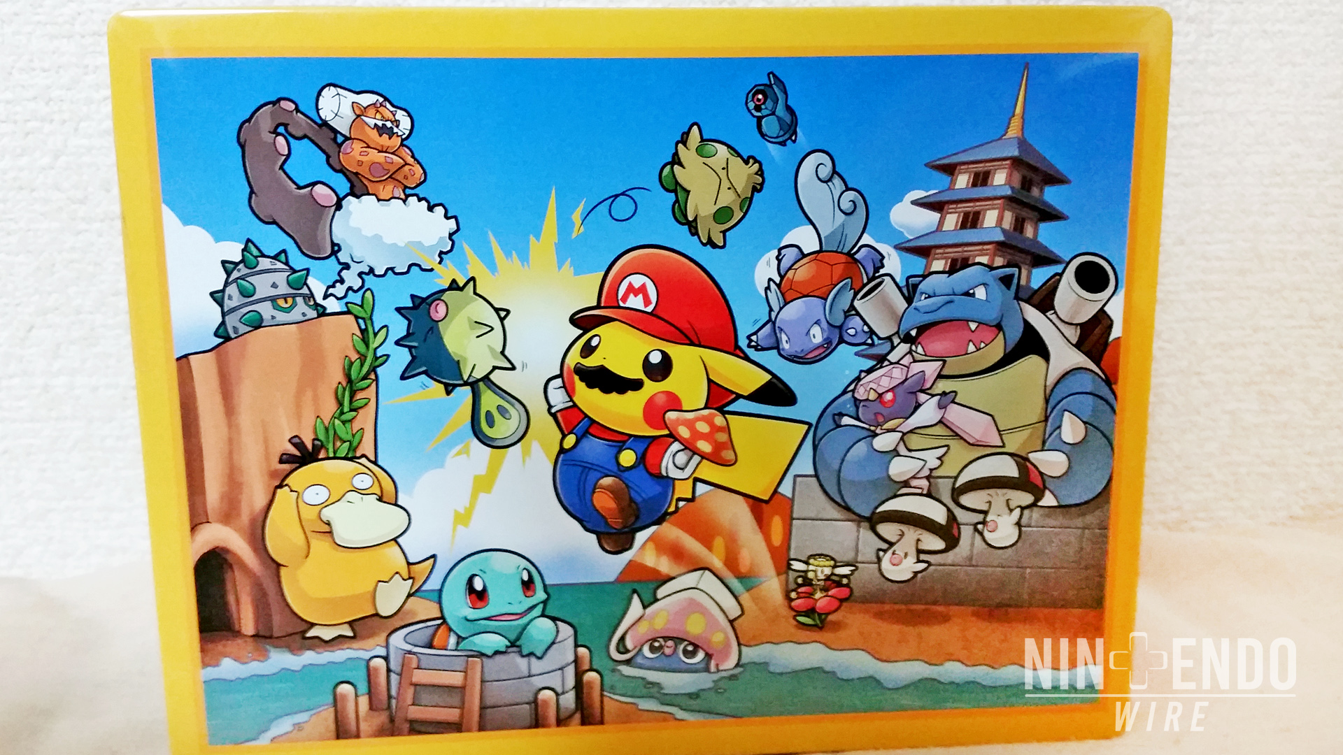Mario Pikachu Jumps Into Japanese Pokemon Centers Nintendo Wire