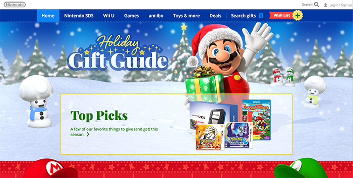 nintendo holiday gift guide