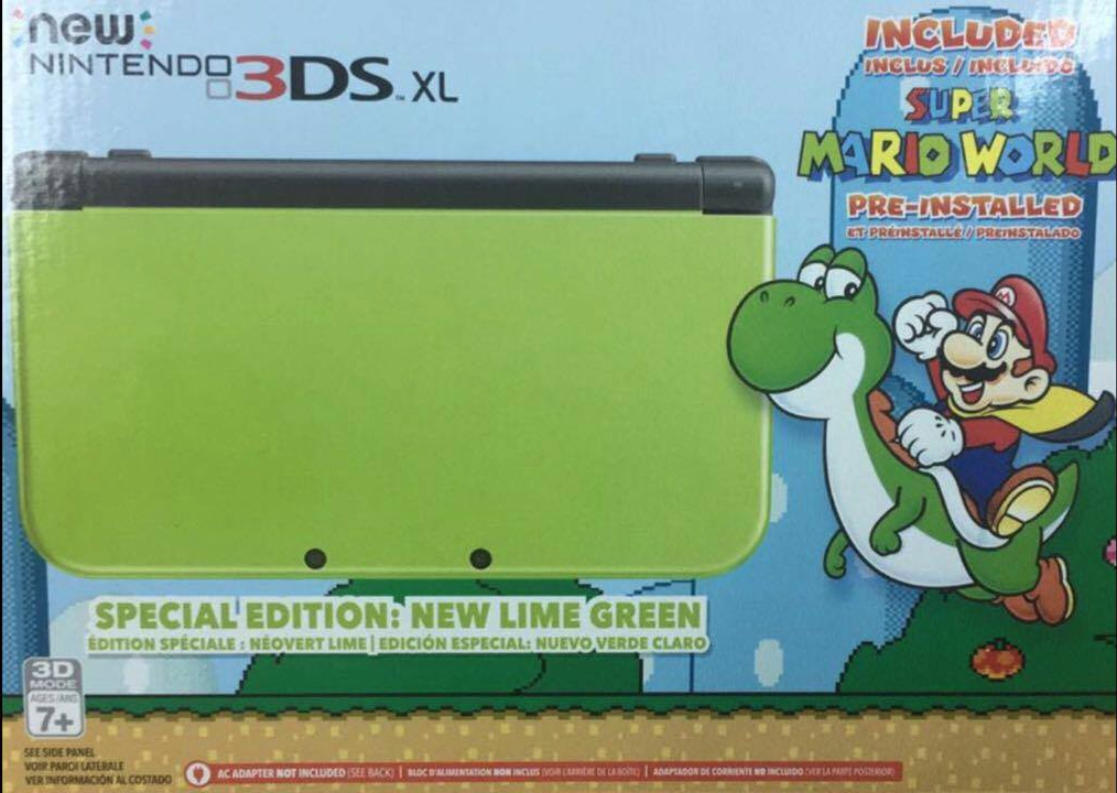 New nintendo 3ds xl clearance super mario world edition