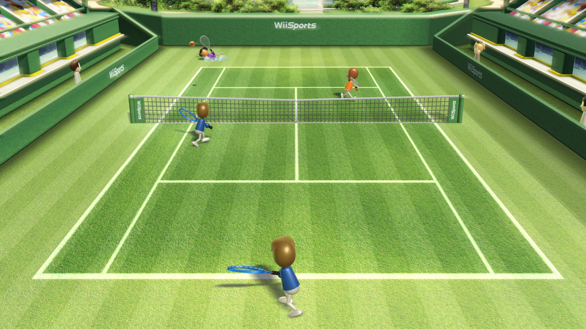 6 спорт 1. Wii Sports 2006. Nintendo Wii игры теннис. Wii Wii Sports. Приставка Wii теннис.