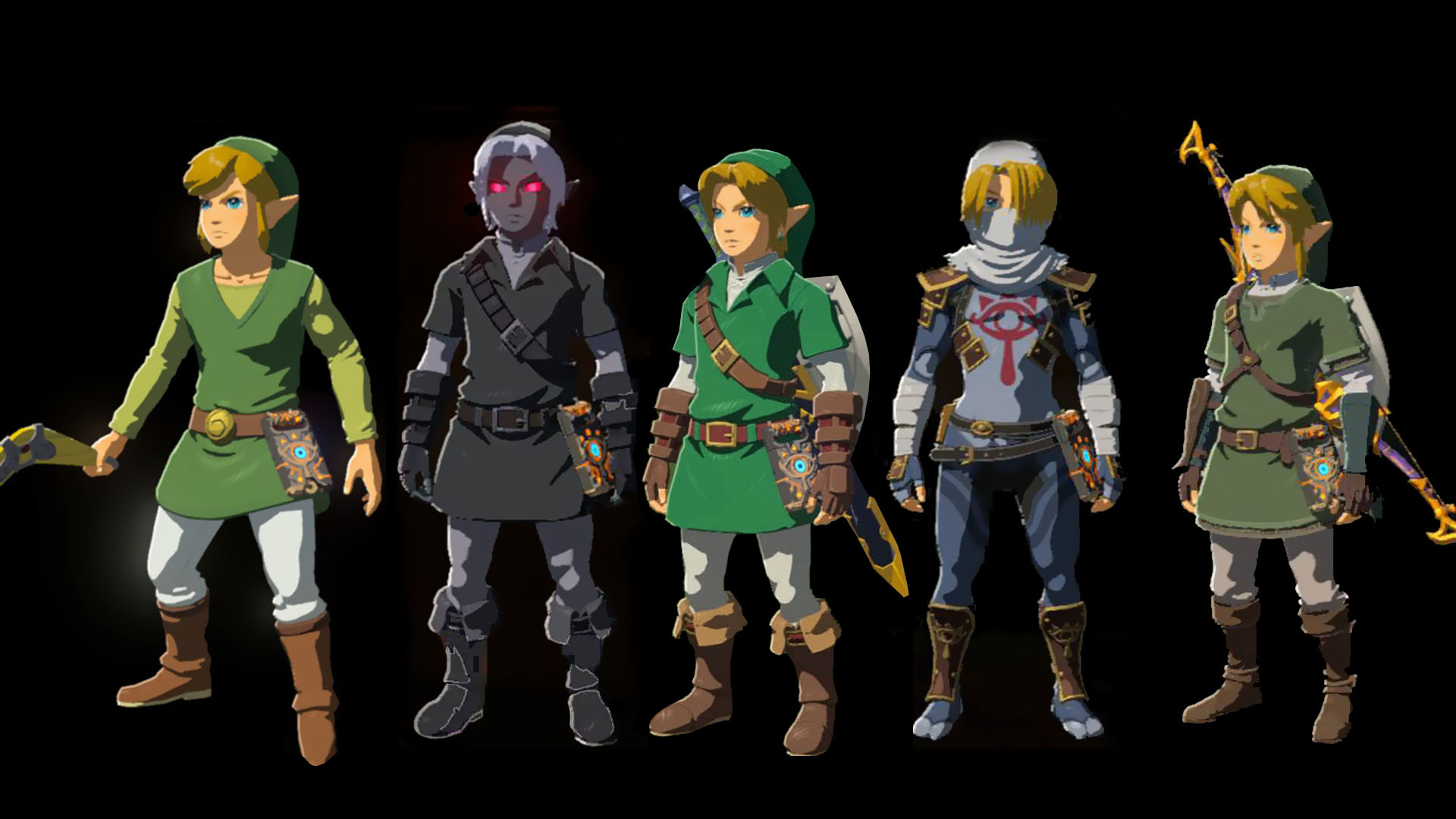 Actualizar 42+ imagen breath of the wild oot outfit