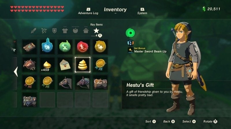 Finding all 900 Koroks in Breath of the Wild rewards you with ...