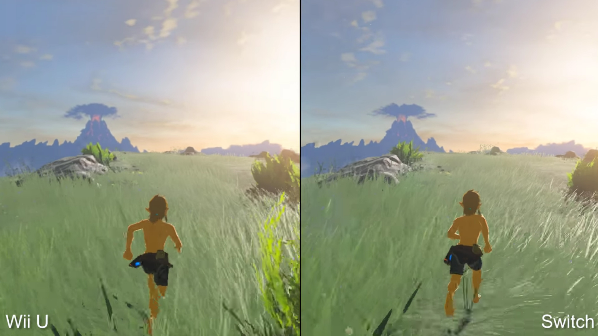 Breath Of The Wild Wii U Vs Switch Performance Comparison Nintendo Wire