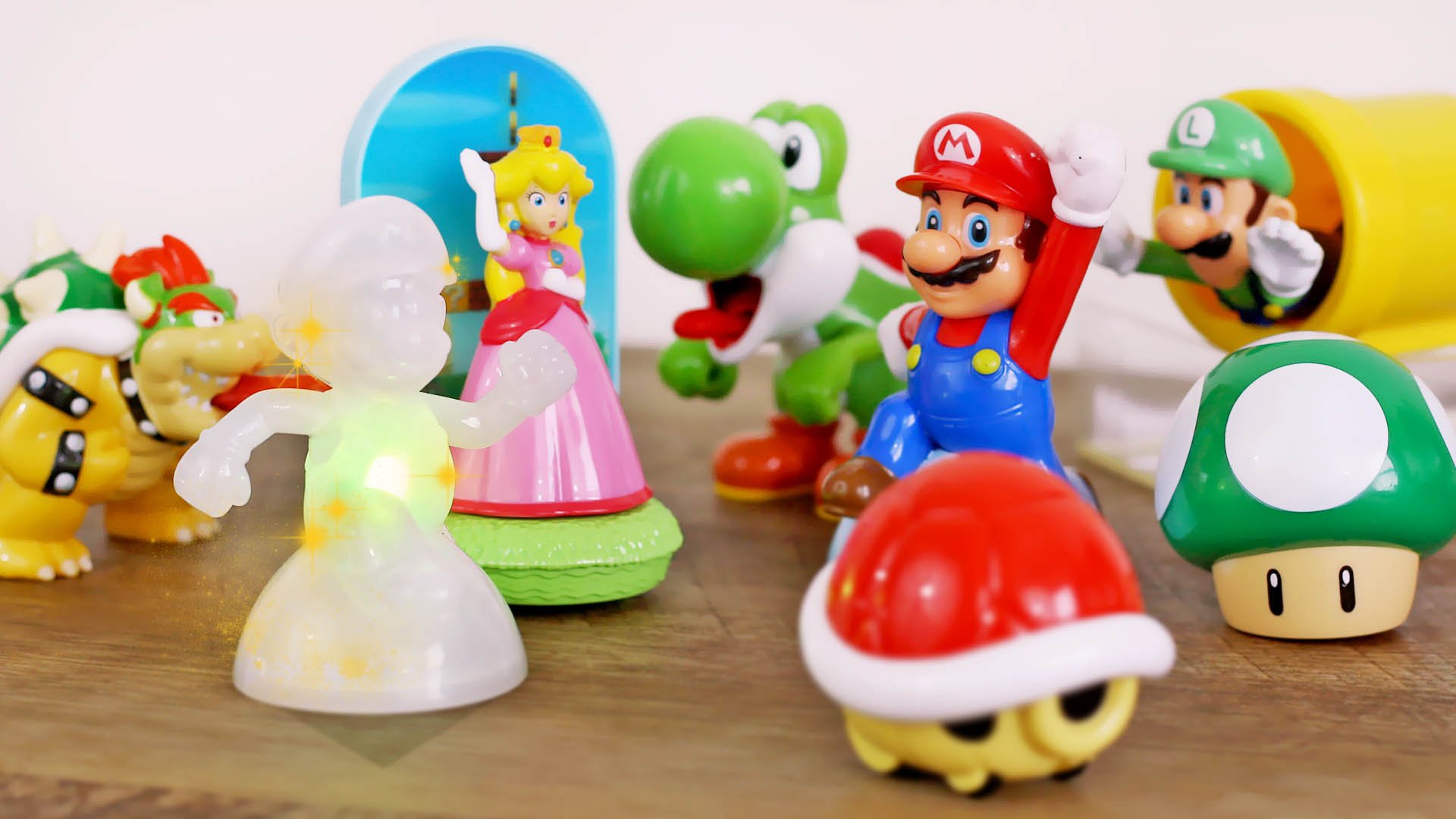 Super mario mcdonalds toys hot sale 2017