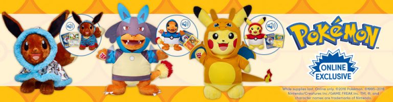 build a bear workshop pokemon eevee