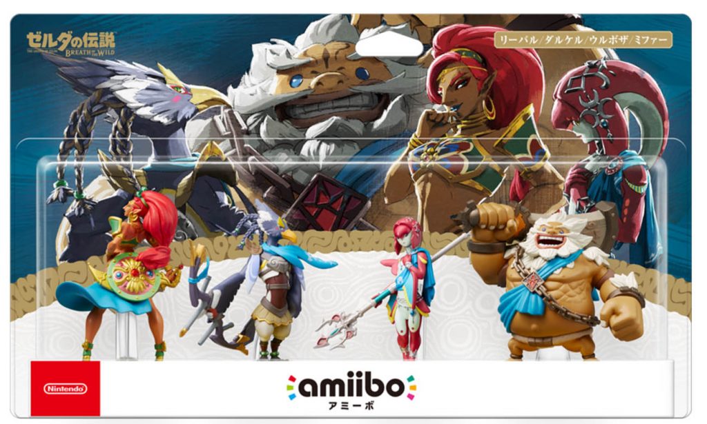 Breath Of The Wild Amiibo Four Pack Coming To Japan Later This Year Nintendo Wire