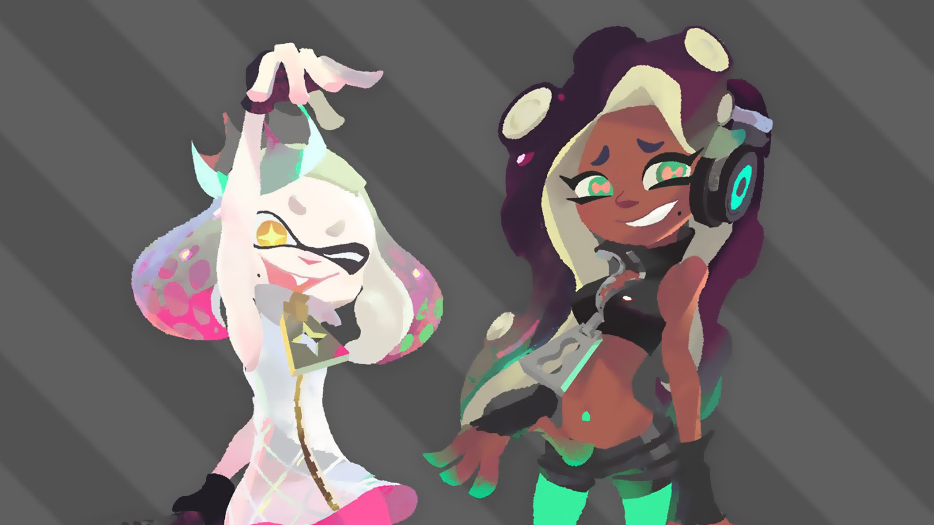 New Splatoon 2 Musicians Announcers Marina And Pearl