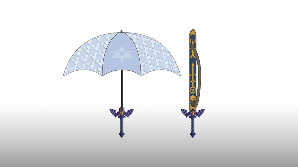 zelda song of storms umbrella