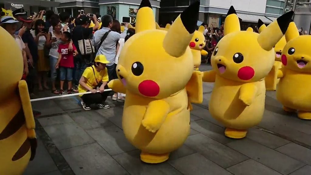 pikachu parade