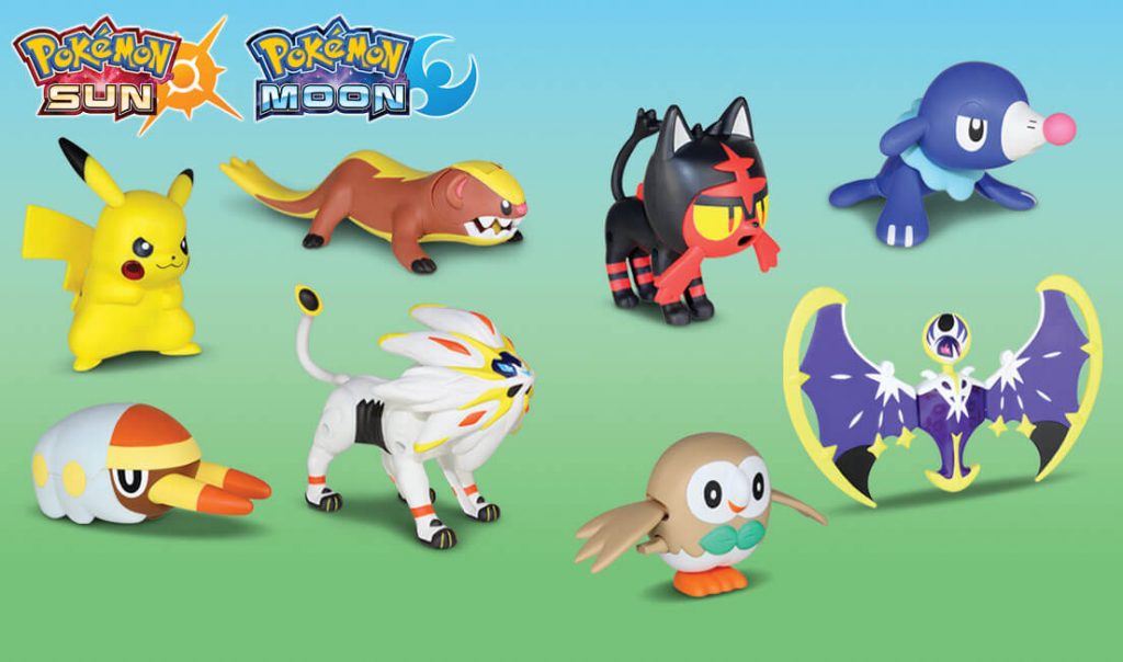 Pokemon sun and clearance moon toys