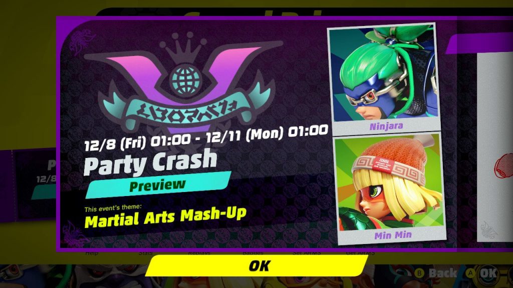 arms party crash martial arts mash up