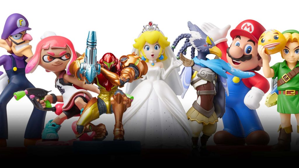 waluigi inkling samus peach revali mario link amiibo