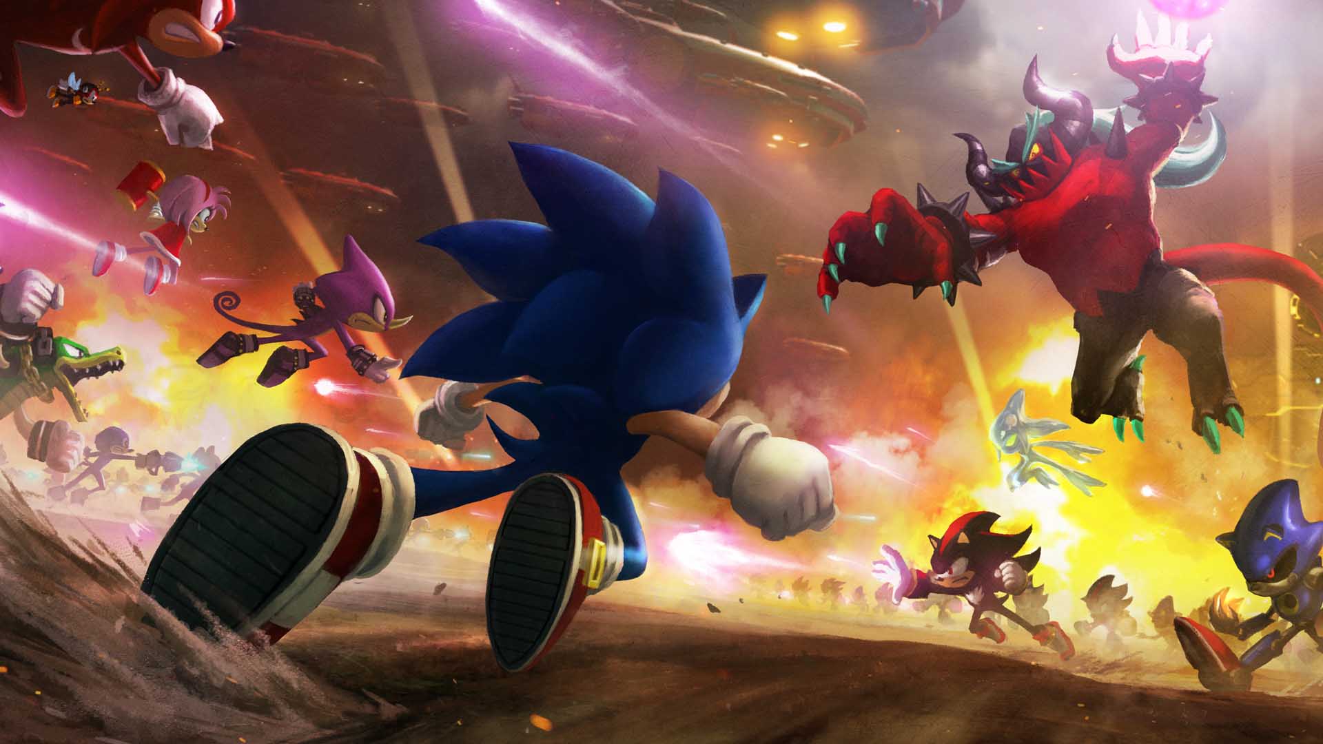 Sonic Forces 'Villains' trailer, key artwork - Gematsu