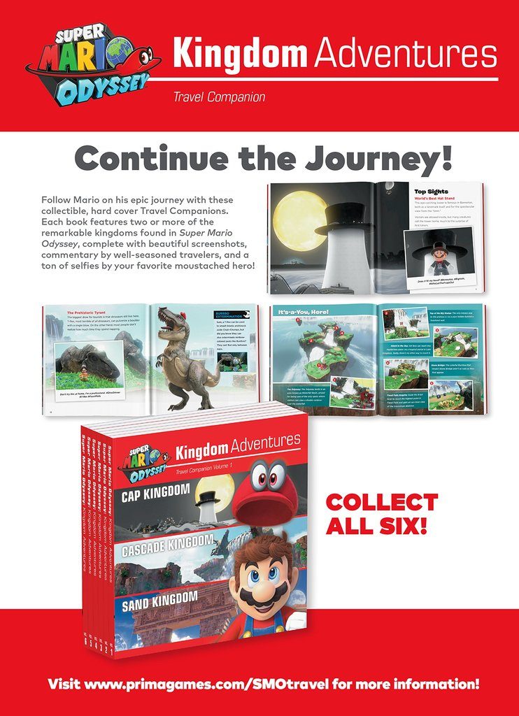 super mario odyssey with traveler's guide