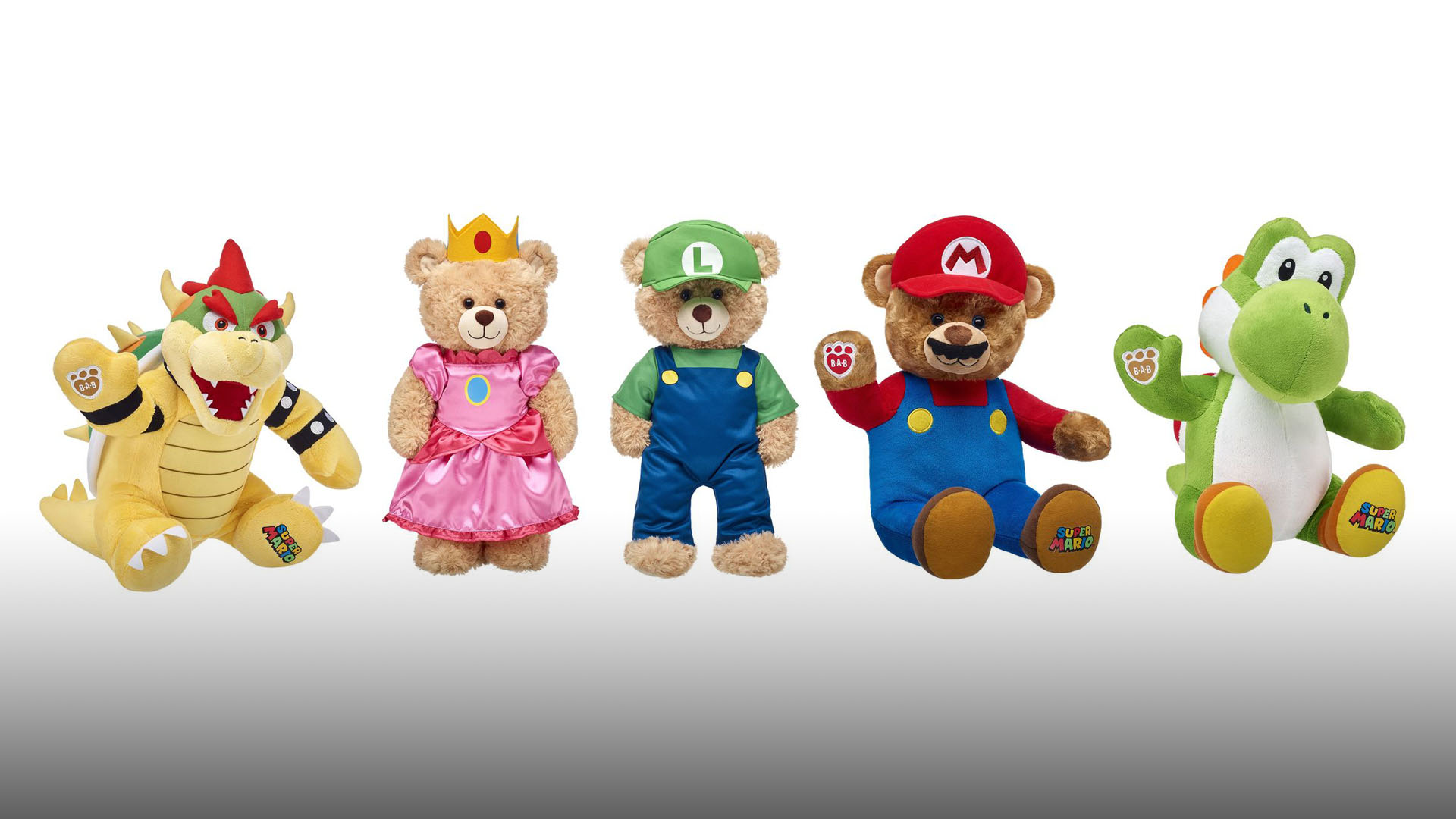 super mario teddy bear