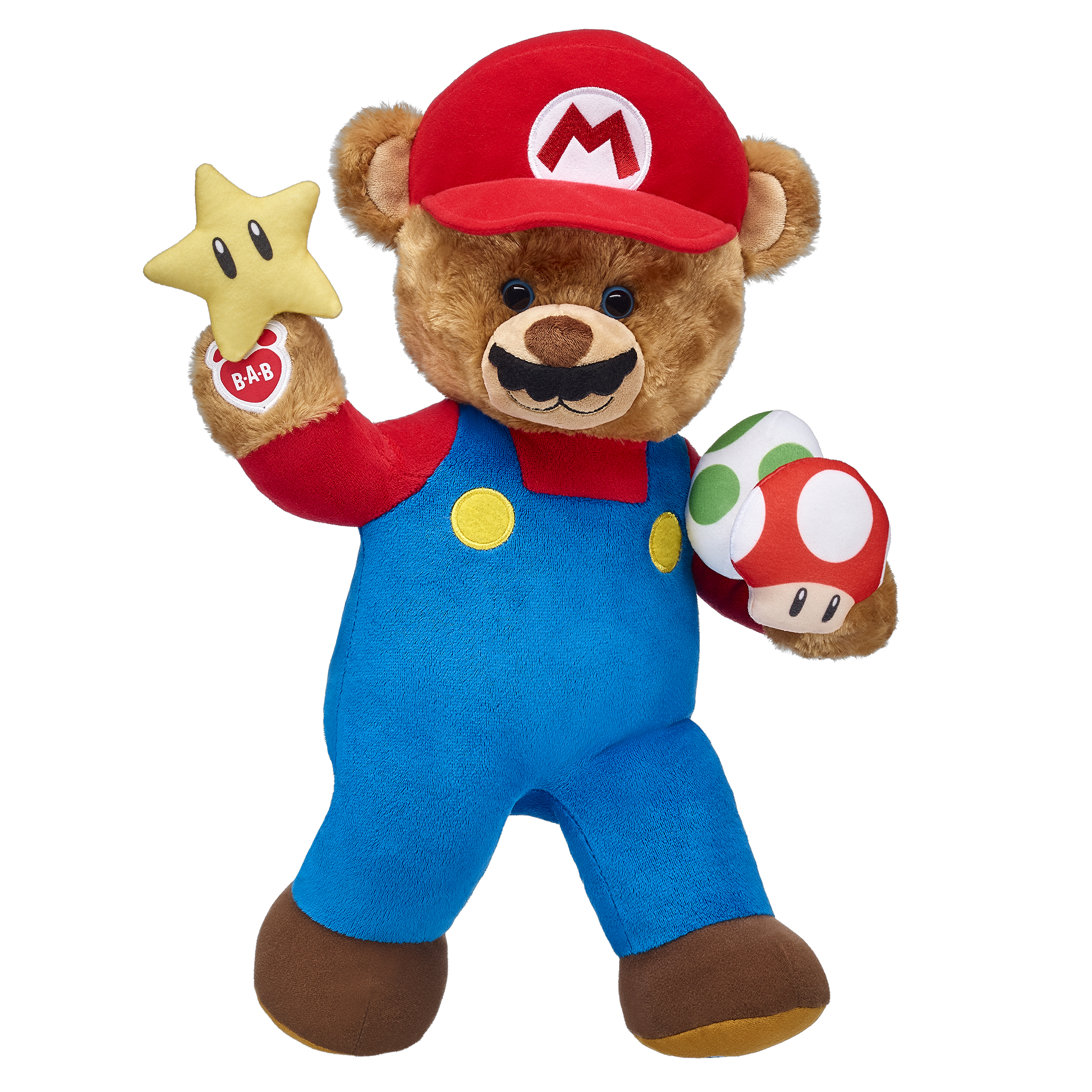 super mario 3 teddy bear