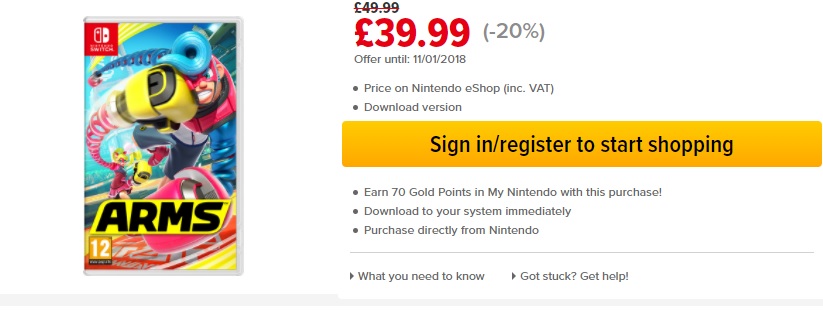 nintendo eshop christmas sale 2018