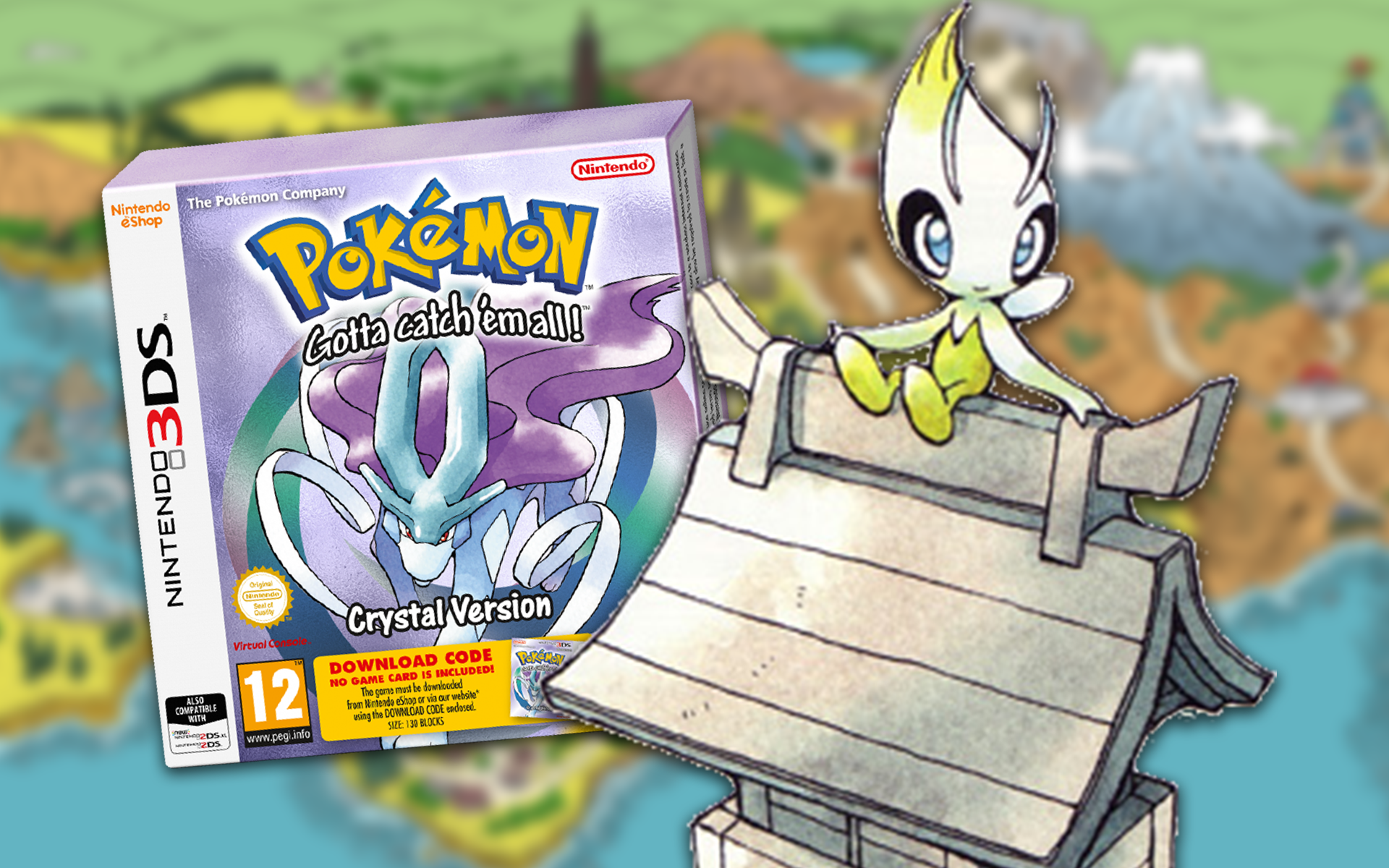 Guide How To Catch Celebi In The 3ds Version Of Pokemon Crystal