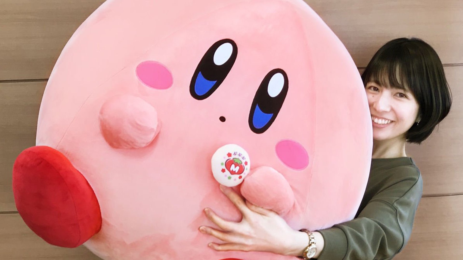 Giant Kirby plush rolling into Japanese stores | Nintendo Wire