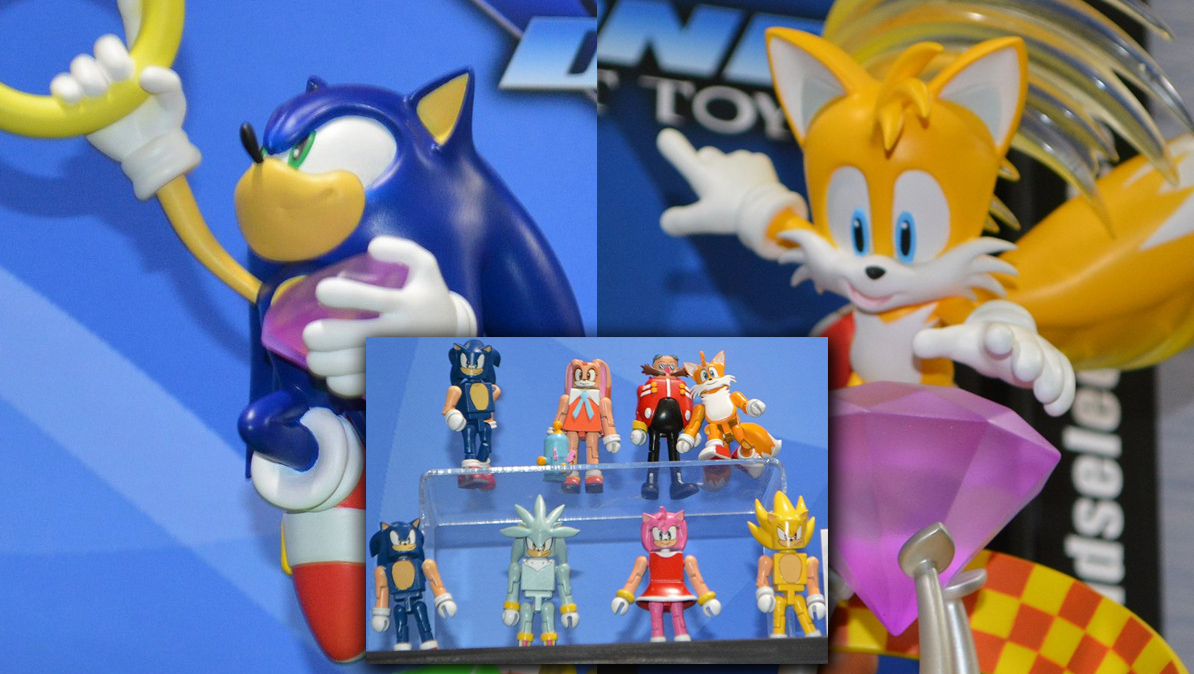 Diamond Select Sonic toys shown off, racing game hinted at 