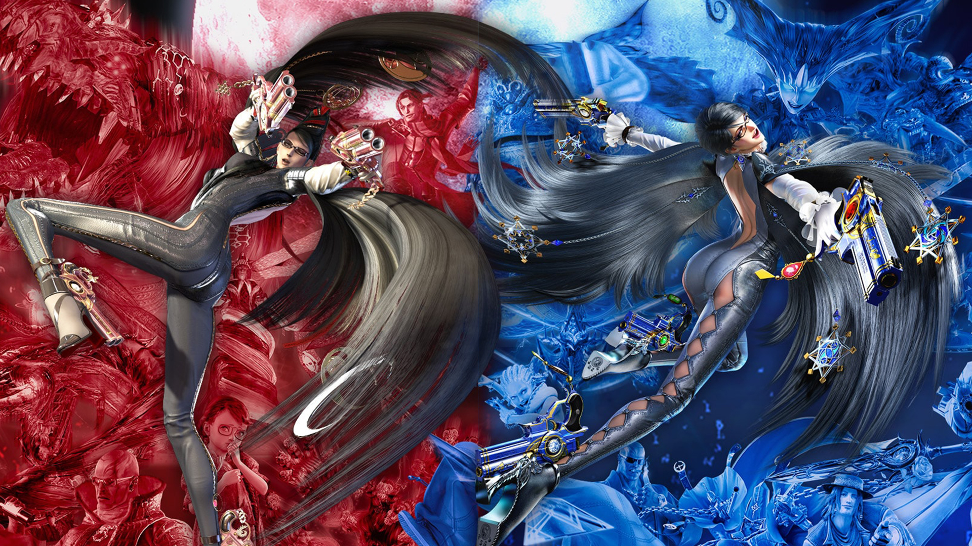 Bayonetta 2 Switch has a reversible cover for Bayonetta 1