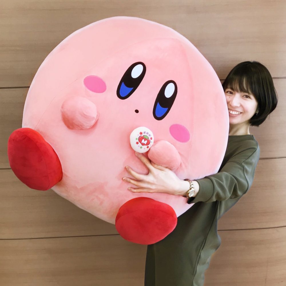 giant kirby plush bandai