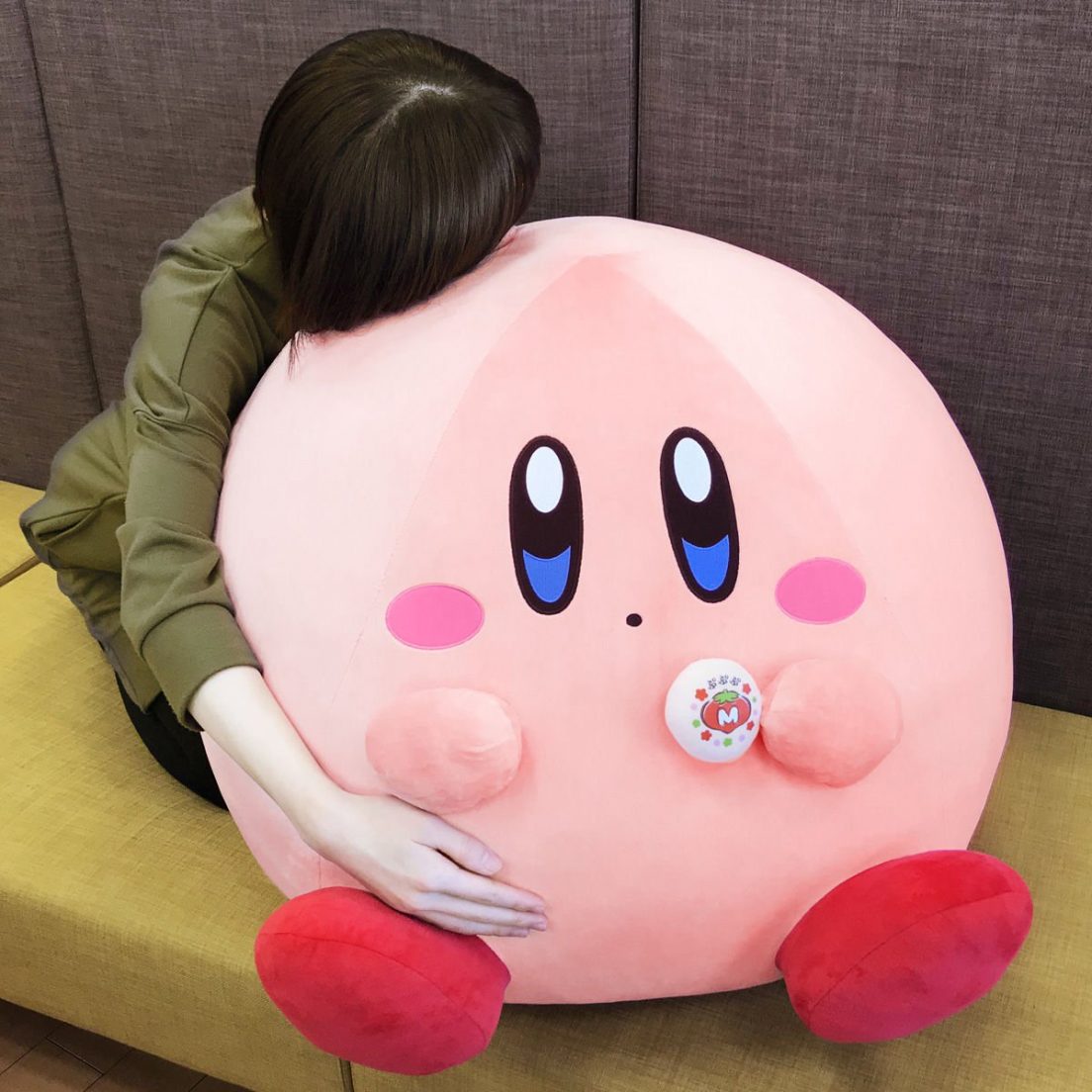 kirby big bouncing plush