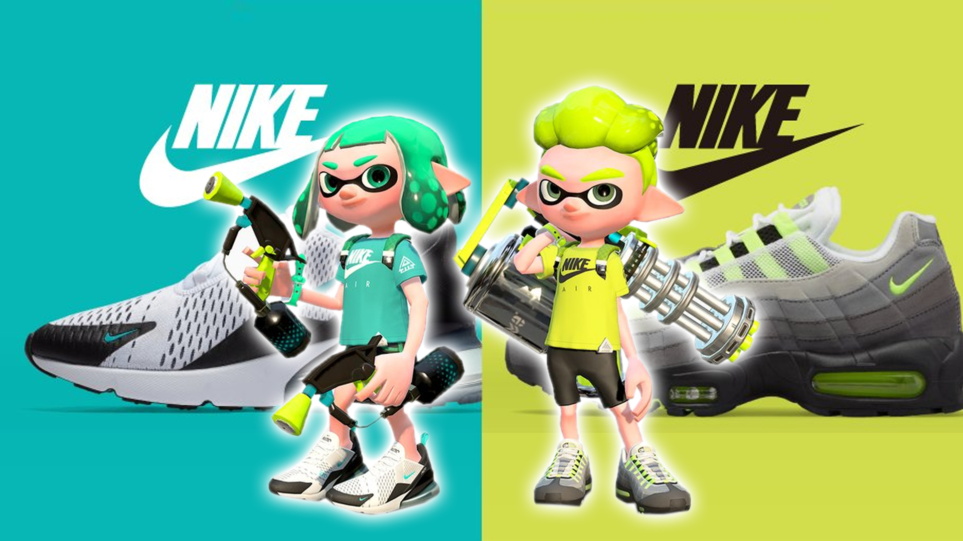 Japan S Latest Splatfest Is Sponsored By Nike Nintendo Wire