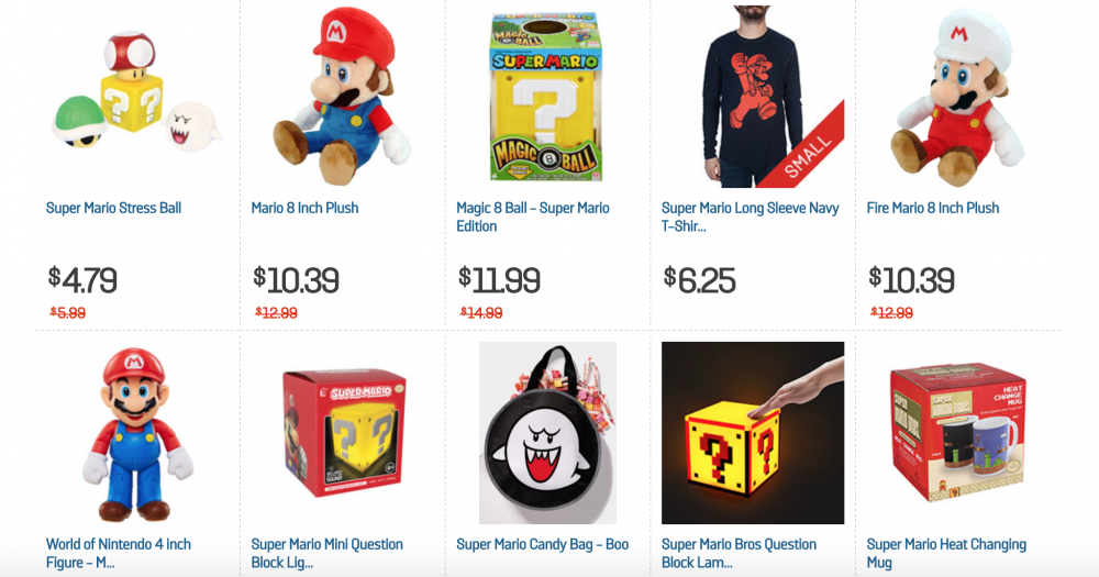 Check Out The Super Mario Bros. Merchandise Sale At GameStop – Nintendo ...