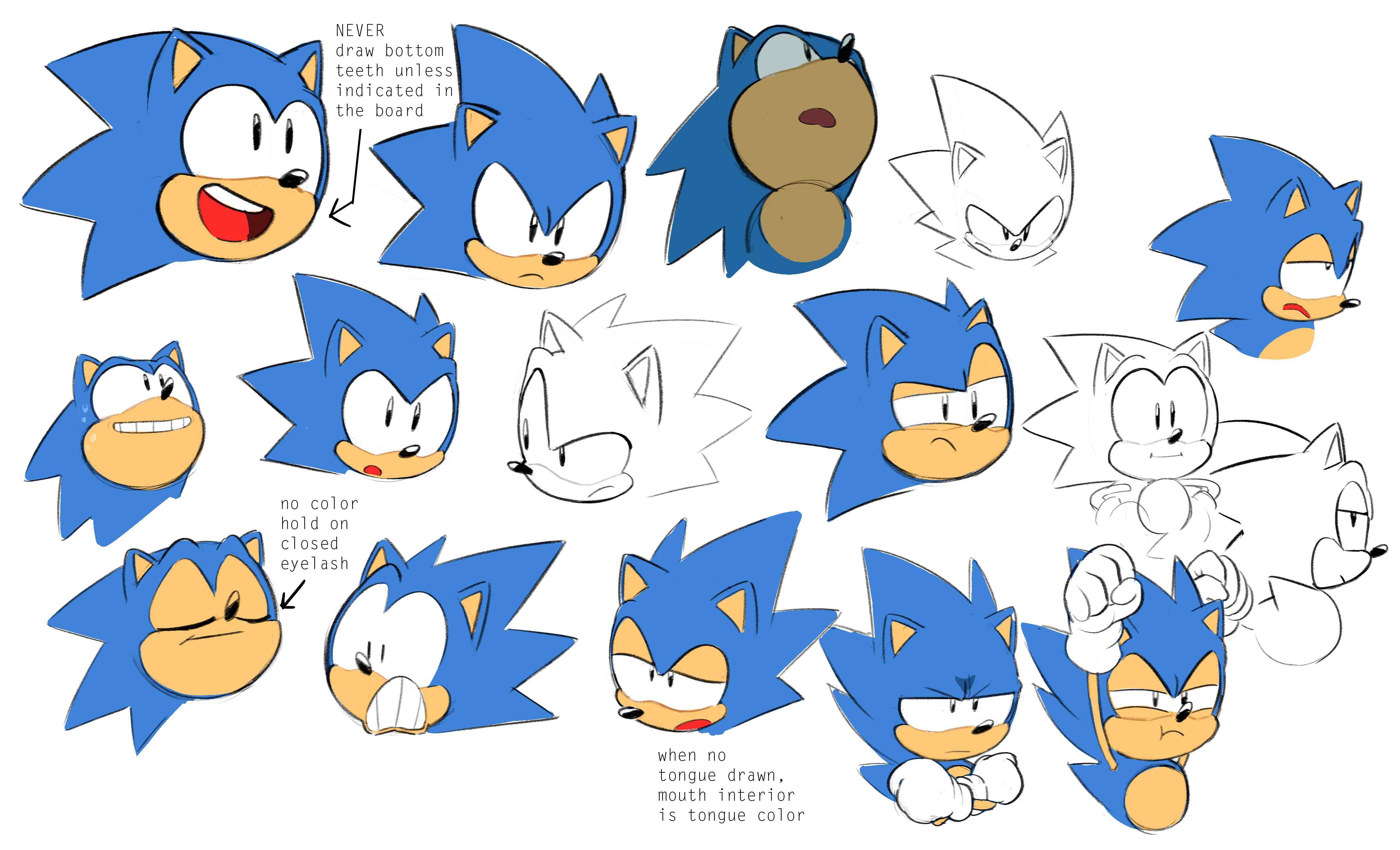 Sonic mania concept art