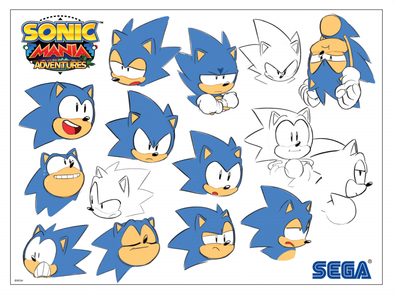 Sonic Mania shares concept art for its animated episodes – Nintendo Wire