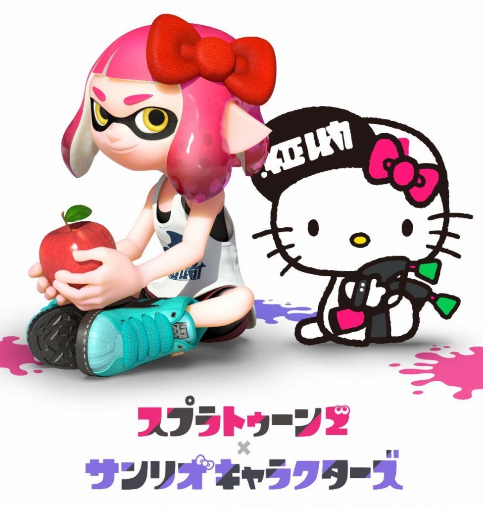 sanrio splatoon plush