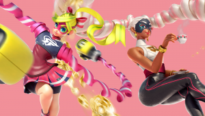 ARMS Ribbon Girl and Twintelle