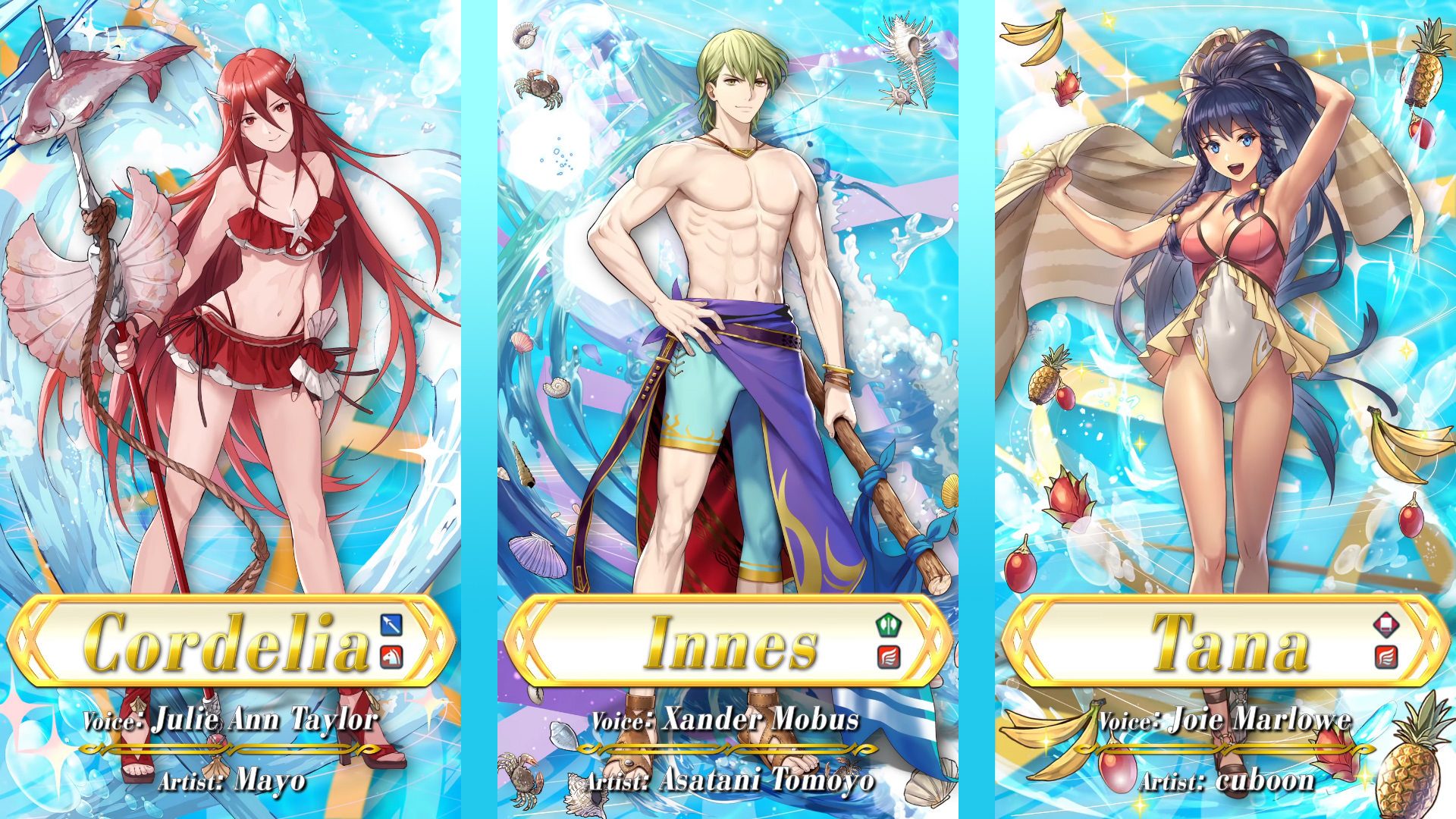 More summertime splashing into Fire Emblem Heroes this week