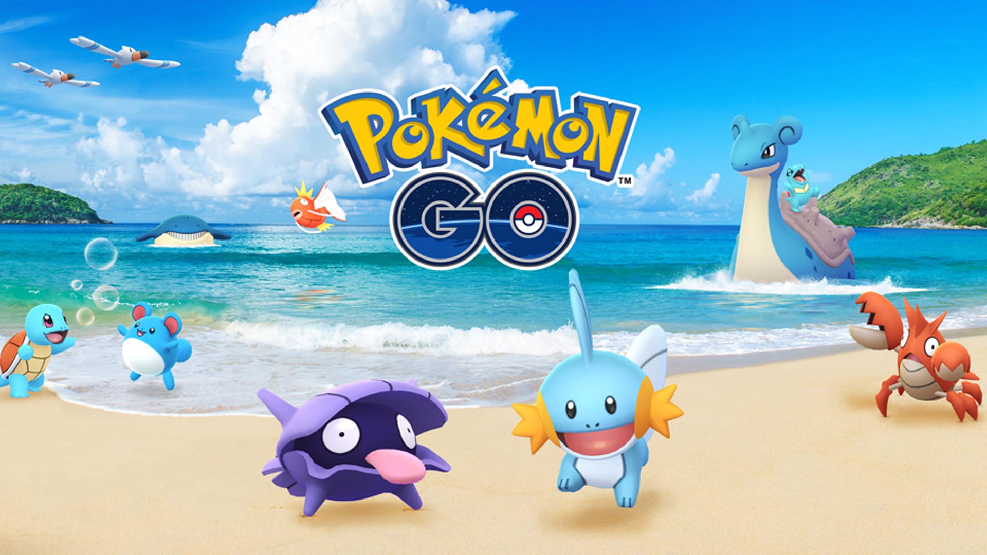 Go water. Water Pokemon go. Покемон го вода. Море мультфильм картинка. Pokemon go background.