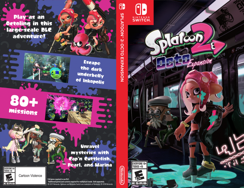 My Nintendo serving up printable Octo Expansion box art reward for ...